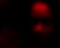 a blurry image of a person in a dark room